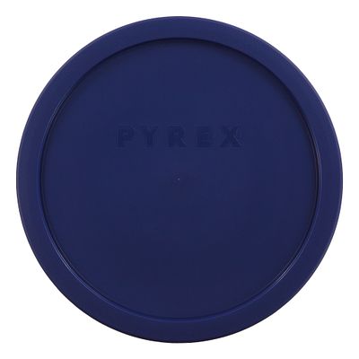 2.5-qt Round Plastic Lid, Blue