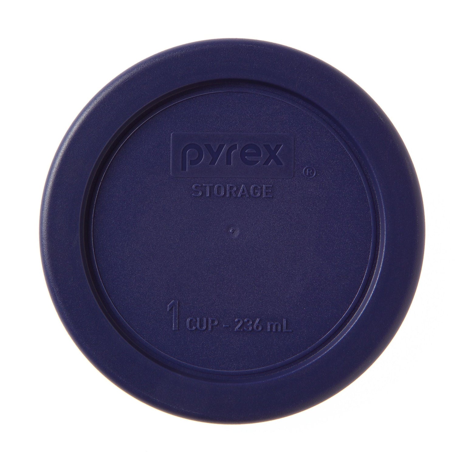Blue Lid for 1-cup Glass Food Storage Container