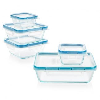 Snapware® Total Solution® Pyrex® Glass 10-piece Food Storage Container