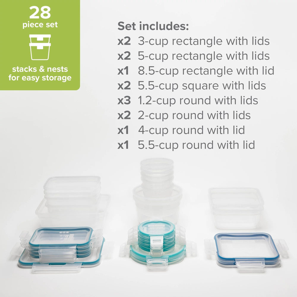 Snapware® Total Solution® 28-piece Plastic Storage Set - Image 3