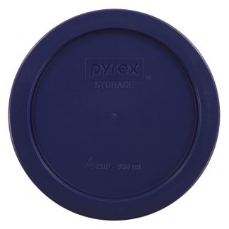 Pyrex® 4-cup Round Plastic Lid, Dark Blue